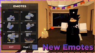 All EVADE Halloween emotes 2024 [upl. by Accever]