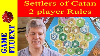 Official Settlers of Catan 2 Player Rules Explained [upl. by Mima]