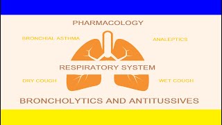 Pharmacology Lecture 13 English DRUGS ACTING ON RESPIRATORY SYSTEM in details [upl. by Woodring]