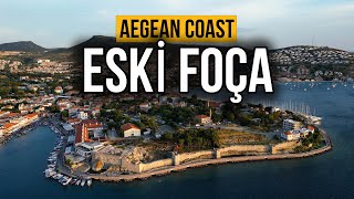 Eski Foсa  a hidden gem of the Aegean coast Izmir Turkey Old Foca [upl. by Kery]