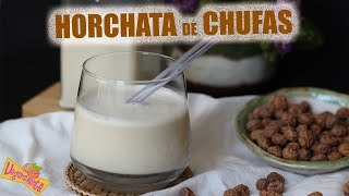 Cómo Hacer HORCHATA de CHUFAS [upl. by Eillak]