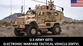 US ARMY GETS ELECTRONIC WARFARE TACTICAL VEHICLE EWTV [upl. by Castora]