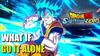 What if Go it alone Dragon Ball Sparking Zero [upl. by Karlin]