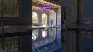 22 Ct gold interiors Amazing Swimming Pool in Hearst Castle USA Shorts [upl. by Antonin]