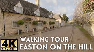 【4K】EASTON ON THE HILL LINCOLNSHIRE  4K VILLAGE WALK  ENGLAND 🏴󠁧󠁢󠁥󠁮󠁧󠁿 [upl. by Pallaten]