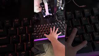 Huge Working Keyboard with RGB  Redragon K605 [upl. by Ayanat567]