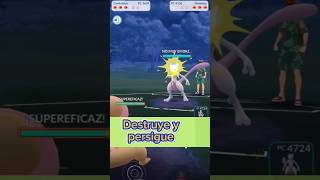 Conkeldurr vs Mewtwo pokemongopvp pvppokemon pokemon [upl. by Kcirdahs]