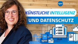 Künstliche Intelligenz und Datenschutz  was gibt es zu beachten [upl. by Mclyman]