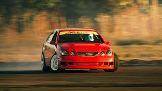 Private Day at OSW  Drifting my 1JZ powered GS300 [upl. by Nevear]