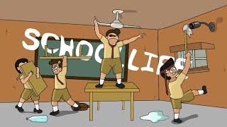 school summer mems funny animation cartoon comedy trending viralvideo youtupevideo [upl. by Aliwt]