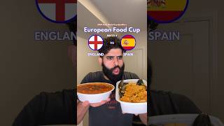 ENGLAND VS SPAIN  European Food Cup [upl. by Anavrin]