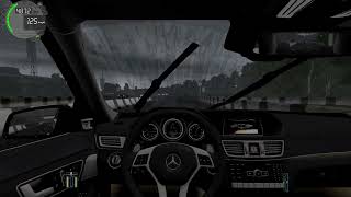 MercedesBenz E63S AMG  City Car Driving [upl. by Melisse]