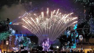 Disneyland Mickeys Mix Magic  Let it Go Sequence 11124 [upl. by Enohs]