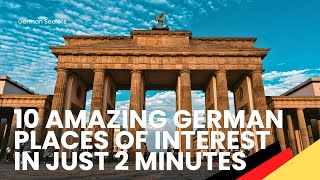 Germanys Best Spots In 2 Minutes [upl. by Amaerd299]