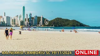 IRL BALNEÁRIOS CAMBORIÚ SC PRAIA [upl. by Ennayhc]