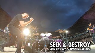 Metallica Seek amp Destroy London England  June 20 2019 [upl. by Ahkihs131]