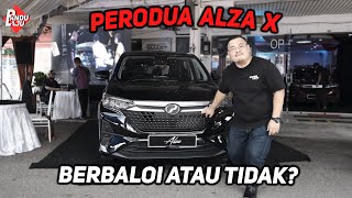 PERODUA ALZA X Apa Beza Dengan High Specs AV [upl. by Faubert]