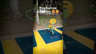 Free Exercise Equipment tagumcity healthylifestyle youtubeshorts fyp [upl. by Keheley]