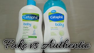 FAKE VS ORIGINAL CETAPHIL BABY LOTION  Kristine Alberto [upl. by Trina]