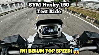 SYM Husky 150 2024 Malaysia  TEST RIDE  ENJIN BOLEH TAHAN PADU [upl. by Ansilma]