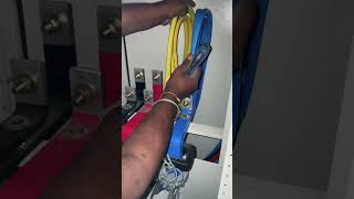 3phase incomer cable installation elecricalwork reels shortvideo [upl. by Busch]