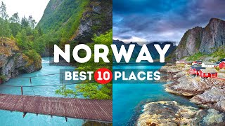 Amazing Places to visit in Norway  Travel Video [upl. by Ainirtak]