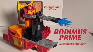 quotArise Rodimus Primequot Kingdom Commander Class RODIMUS PRIME Transformers WFC Review by Rodimusbill [upl. by Tabbitha]