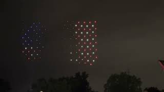 AI and the Fourth of July  Drone Show [upl. by Gall]