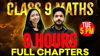 Class 9 Maths Public Exam  Full Chapters  Exam Winner [upl. by Ahsatak212]