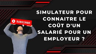 Comment connaitre le coût dun salarié pour lentreprise en fonction de son salaire [upl. by Ynavoeg]