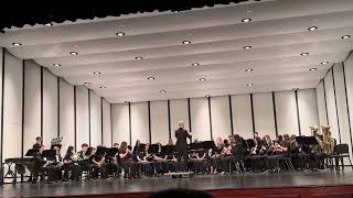 2024 Spring Concert Northridge Raider Symphonic Band  Argentum  Randall Standridge [upl. by Emorej812]