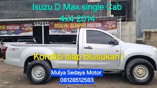 Isuzu D Max single Cabin Dijual kondisi siap pakai [upl. by Nyliret]