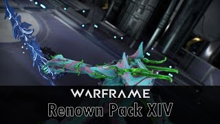 Warframe  Renown Pack XIV [upl. by Loredo]