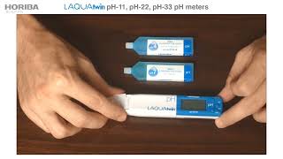 LAQUAtwin pH meters  calibration measurement and maintenance [upl. by Ailemac]