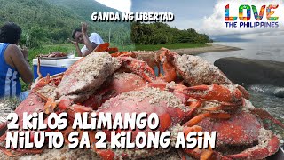 2 KILOS ALIMANGO NILUTO SA DALAWANG KILOPNG ASIN [upl. by Esiuqram]