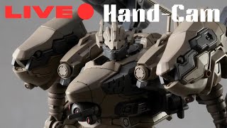 HANDCAM STREAM ARMORED CORE 6 30MM NIGHTFALL RAVEN KIT [upl. by Jac]