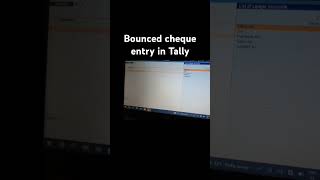 Cheque bounce ki entry kaise kare [upl. by Ruamaj]