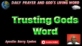 Morning Prayer Trusting Gods Word [upl. by Sheley]