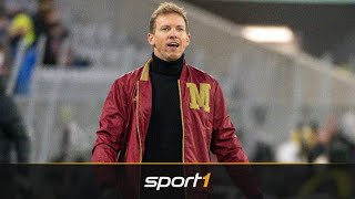 Nagelsmann erklärt Kleidungswahl im Topspiel  SPORT1  DER TAG [upl. by Nivahb]