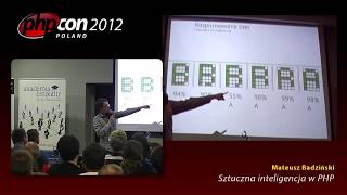 Mateusz Badziński Sztuczna inteligencja w PHP [upl. by Gasser863]