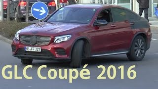 Mercedes Erlkönig GLC Coupé fast ungetarnt  virtually undisguised spotted C253 SPY VIDEO [upl. by Kathy]