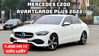 Siêu phẩm chỉ có 1 Mercedes C200 AVANTGARDE PLUS 2022 Oddo chỉ 7800km full lịch sử hãngHuyTín Auto [upl. by Apps525]