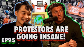 Protestors are going INSANE with mrnigelng  Chris Distefano is Chrissy Chaos  EP 95 [upl. by Obelia716]