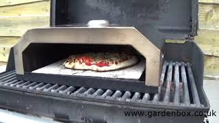 Firebox BBQ Pizza Oven  Cook a Pizza in 3 Minutes on your BBQ [upl. by Clayson]