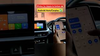 Wirless Android AutoCarplay by using Carlizem car adapter ✅  shorts carlizem [upl. by Garnes]