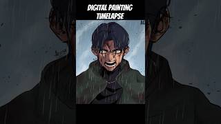 Digital painting timelapse ✨ anime manga clipstudiopaint speedpaint manhwa webtoon adityakun [upl. by Cecilio]