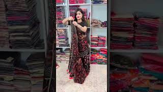 New Karva chauth stock shopping Saree Aarti Meena karvachauth newsarees newstock floralsaree [upl. by Aisak507]