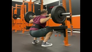 Stronglifts 5x5 Week One Lift A  Squat Bench Barbell Row [upl. by Knarf]