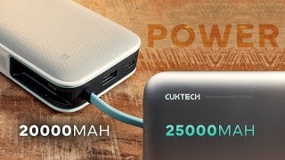 CUKTECH CP253L amp CUKTECH 25 power banks for camera gear [upl. by Marisa]