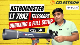 Best Gifting Telescope at Affordable Price Celestron AstroMaster LT 70AZ Refractor Telescope 125k [upl. by Conger]